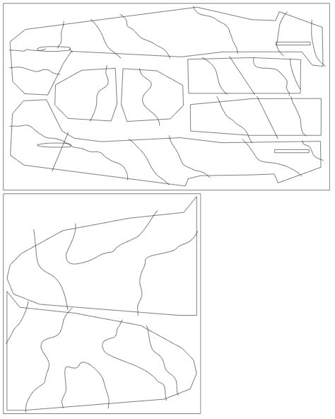 44007 1/48 Spitfire Mk.I camouflage surfaces camo D (for Eduard 11143)