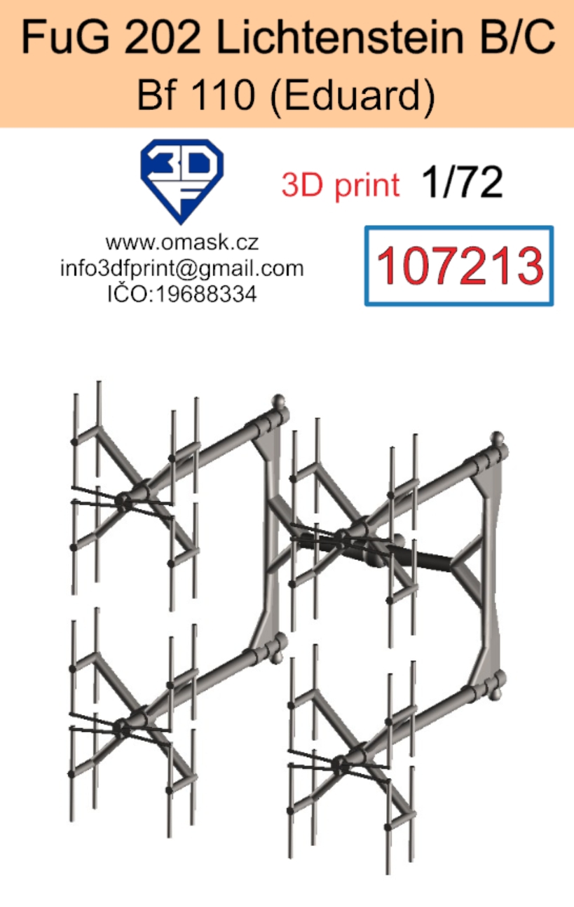 107213 1/72 FuG 202 pro Bf 110 (Eduard) 3D print