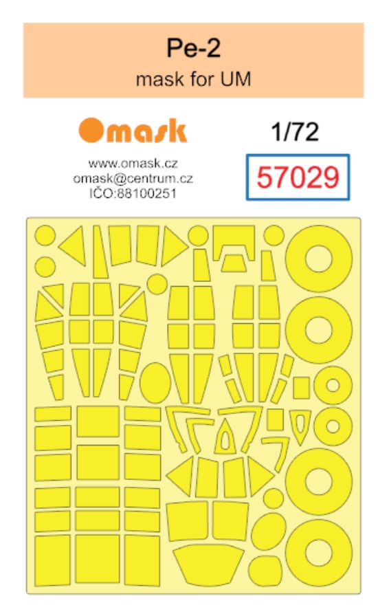 57029 1/72 Pe-2 mask (for UM)