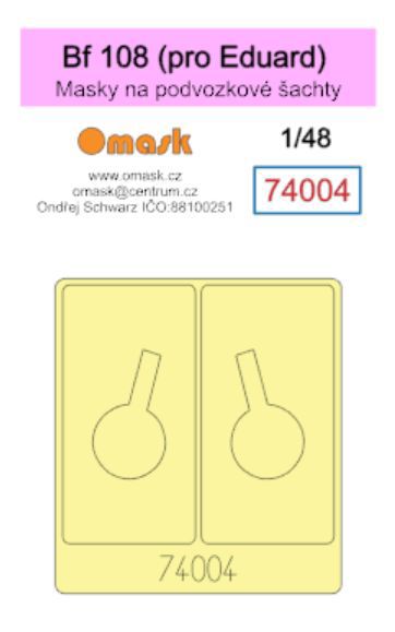 74004 1/48 Bf 108 (for Eduard)