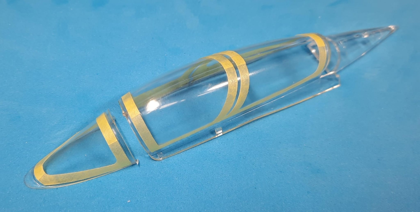 54098 1/48 Mitsubishi F-2B mask (for Hasegawa)