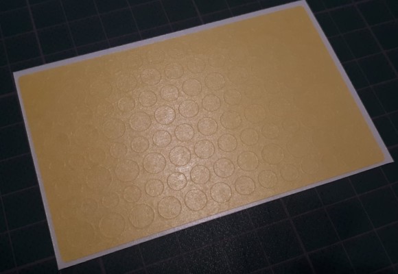 80004 Circles 4-7 mm (yellow masking tape)