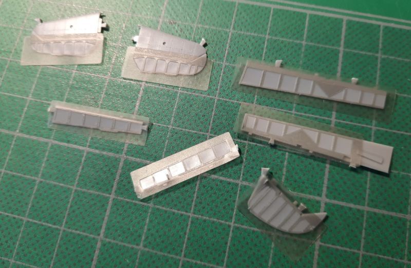 67001 1/72 Bf 109 E masks for control surfaces (for SH)