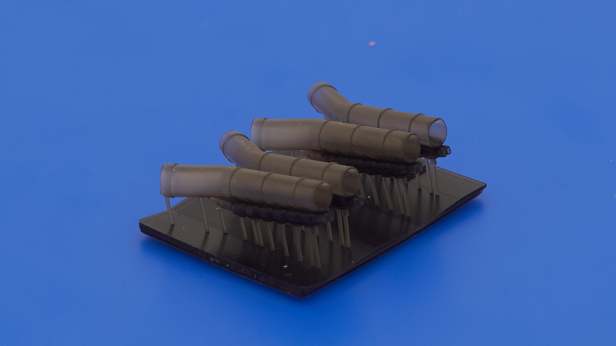 107209 1/72 He 111H-16 - H-22 exhausts (Hasegawa) 3D print