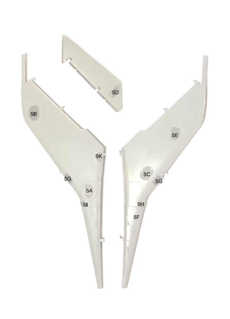 14009 1/48 Mig-19 masks for panels (for Trumpeter/Eduard)