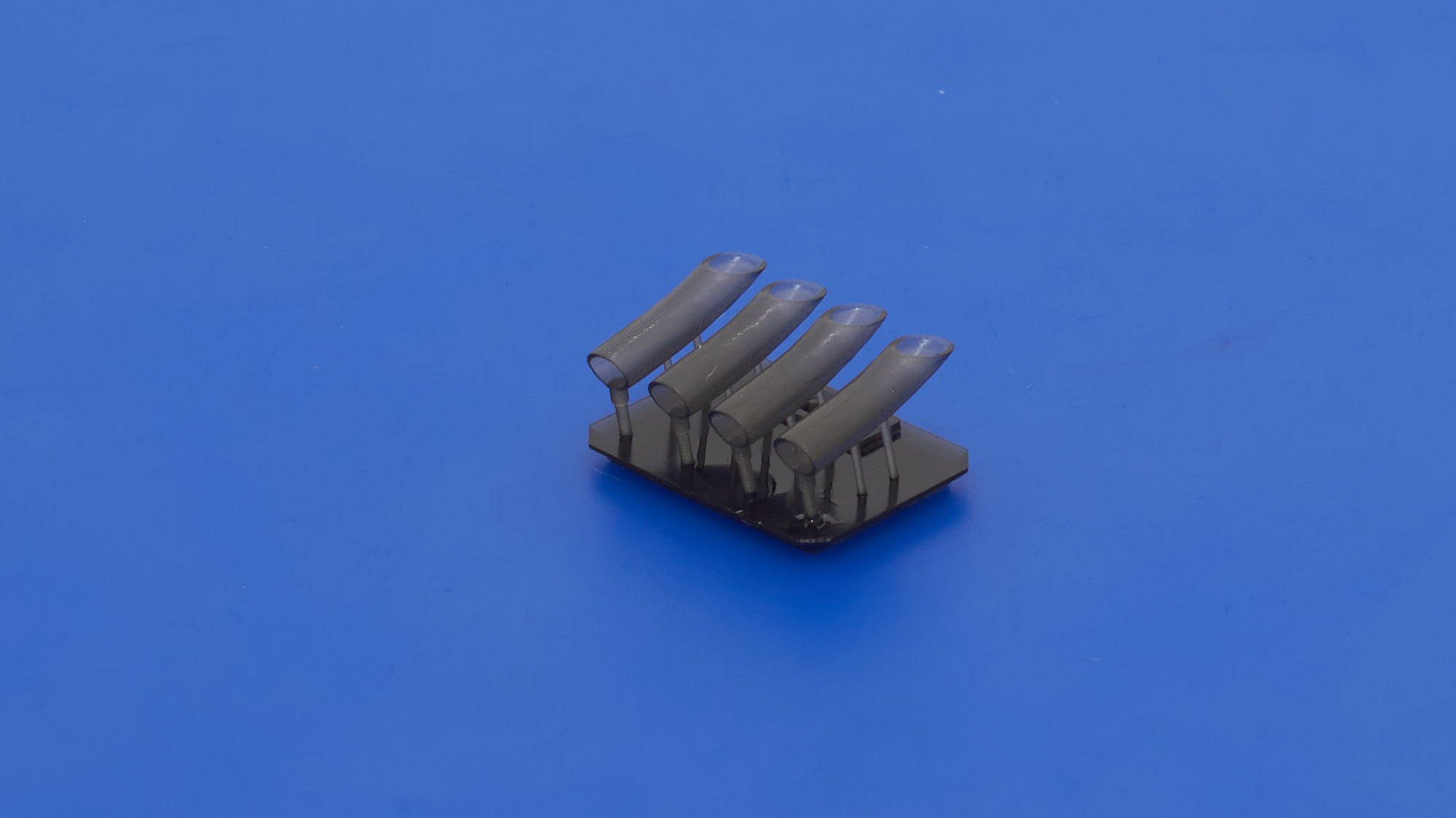 104820 1/48  Hs 129 Exhausts curved (for Hasegawa/Hobby 2000) 3D print