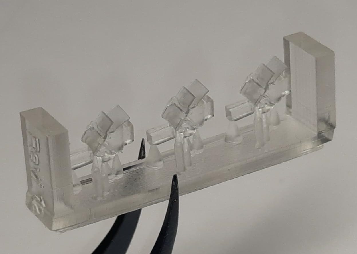 104824 1/48  Revi 12 clear 3D print (3 pcs)