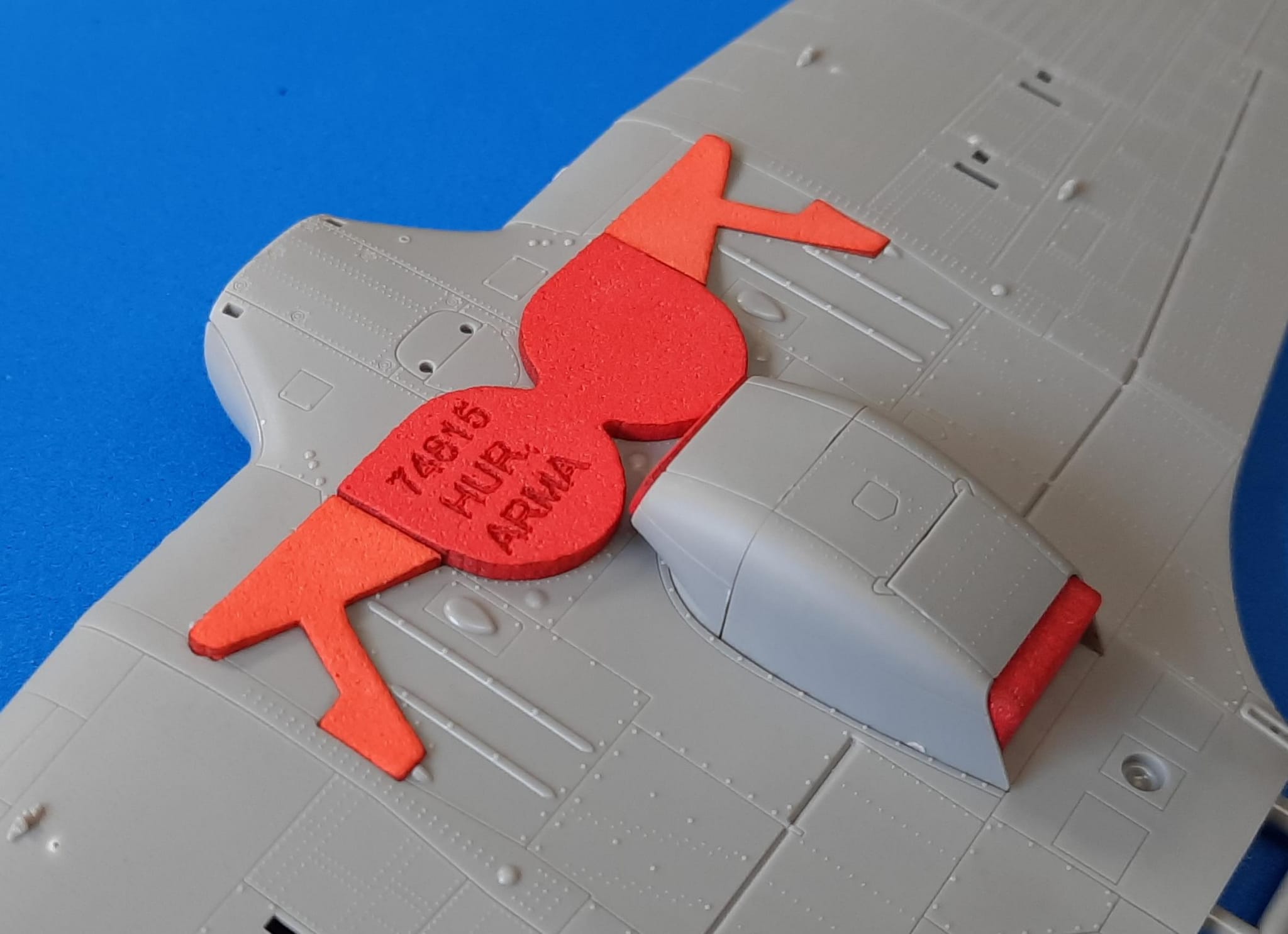 74815 1/48 Hawker Hurricane wheel bay plugs (for Arma Hobby)