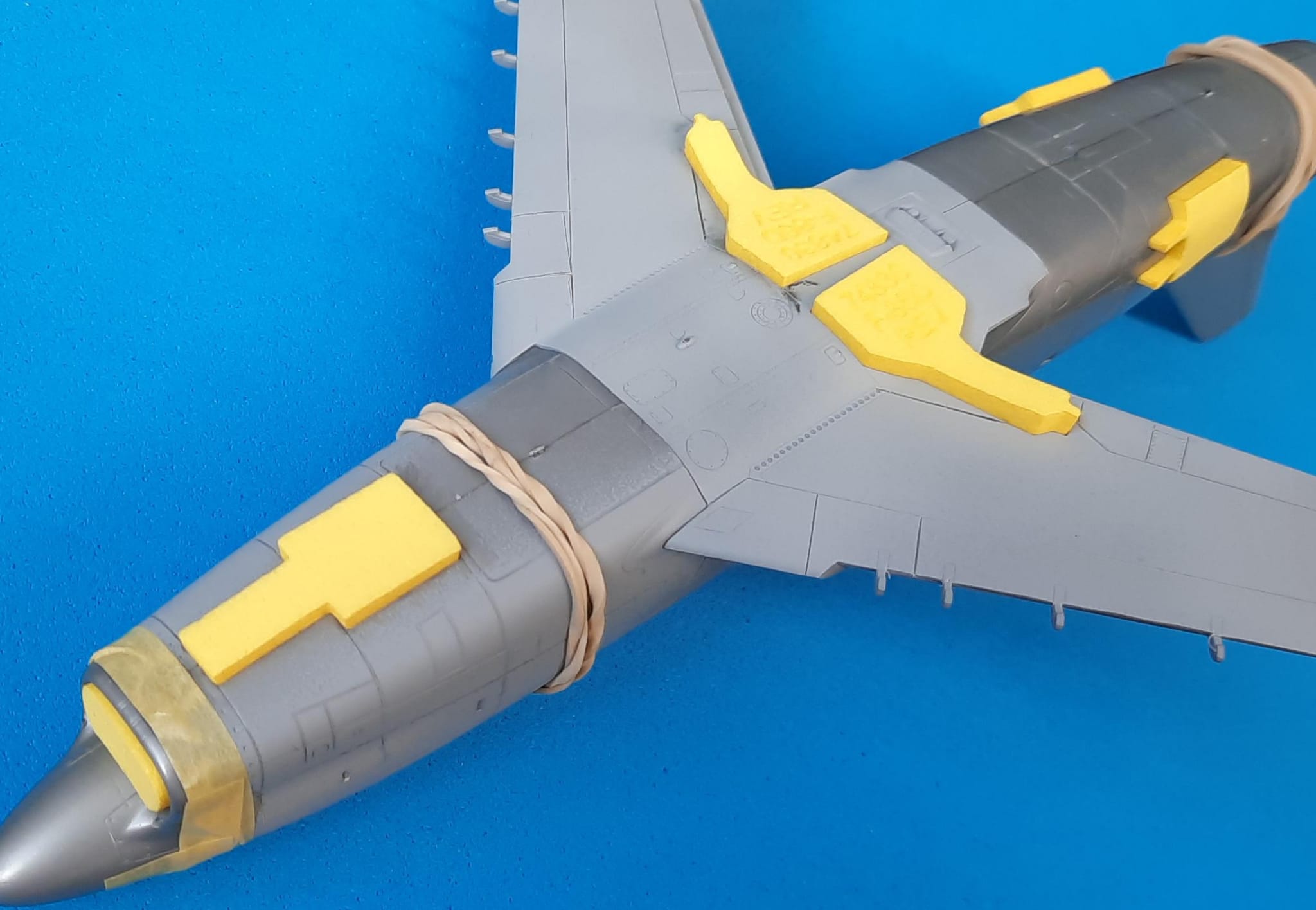 74830 1/48 F-86D Sabre Dog wheel bay plugs (for Revell/Academy)