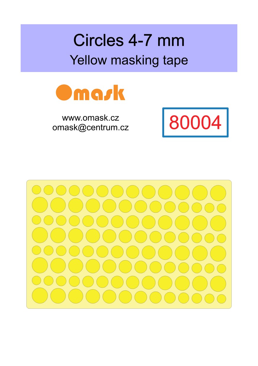 X8002 Universal set 2 - yellow mask