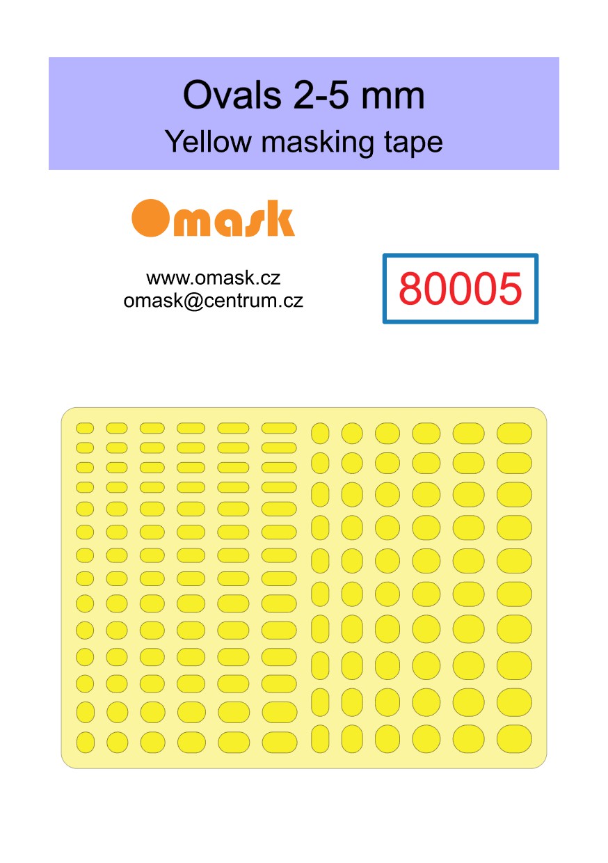 X8002 Universal set 2 - yellow mask
