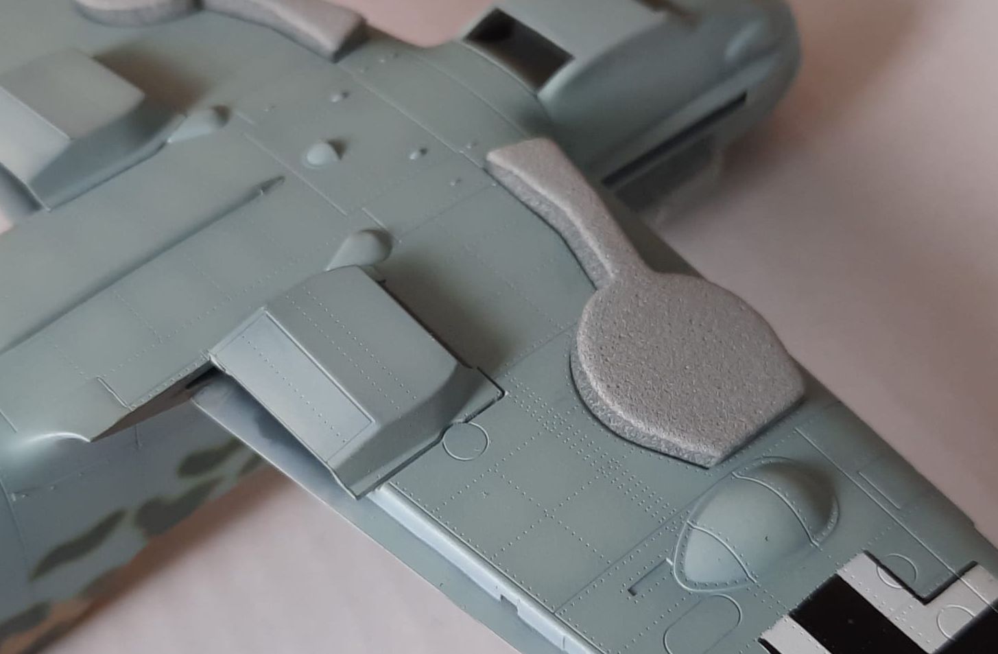 74803 1/48 Bf 109 E wheel bay plugs (for Eduard)