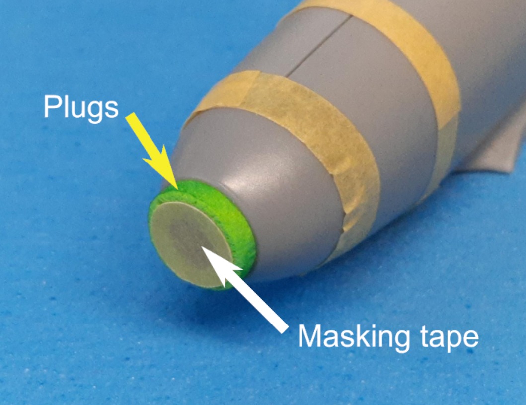 74822 1/48 Me-262 wheel bay plugs (for Hobby Boss)