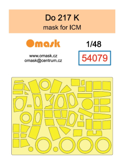 54079 1/48 Do 217 K mask (for ICM)