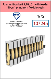 107245 1/72 Ammunition belt 7,62x51