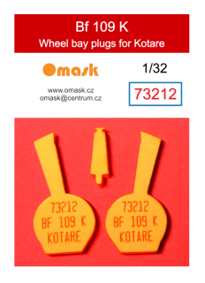73212 1/32 Bf 109 K wheel bay plugs (for Kotare)
