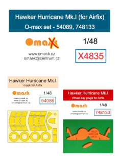 X4835 1/48 Hawker Hurricane Mk.I O-max set (for Airfix)