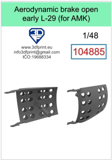 104885 1/48 aerodynamic brake open early L-29 (AMK)