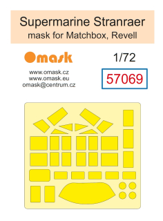 57069 1/72 Supermarine Stranraer mask (for Matchbox, Revell)