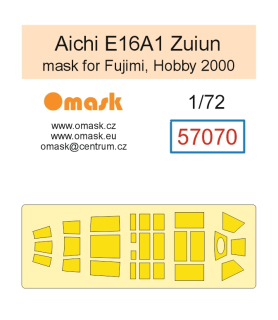 57070 1/72 Aichi E16A1 Zuiun mask (for Fujimi, Hobby 2000)