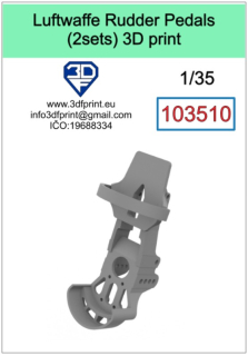 103510 1/35 Luftwaffe rudder pedals (2 sets)
