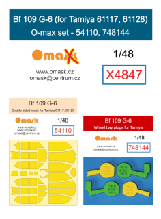 X4847 1/48 Bf 109 G-6 O-max set (for Tamiya 61117, 61128)