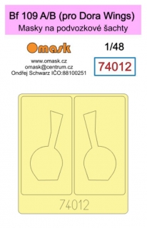 74012 1/48 Bf 109 A/B (for Dora Wings)
