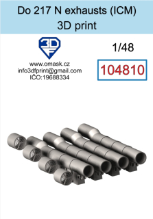 104810 1/48  Do 217 N (ICM) 3D print