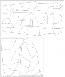 44002 1/48 Spitfire Mk.I camouflage surfaces camo B (for Eduard 11143) 