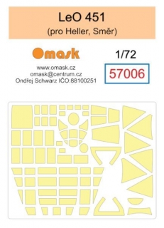 57006 1/72 LeO 451 (Heller, Směr)