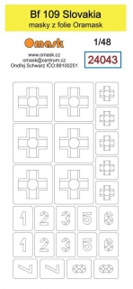 24043 1/48 Bf 109 Slovakia