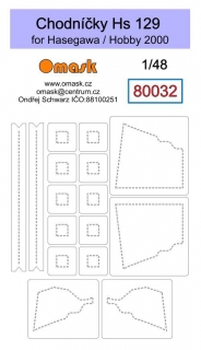 80032 1/48 Walkways Hs 129 