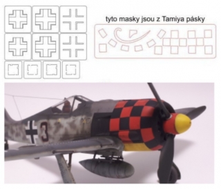 34008 1/48 Fw 190 A-6 checker nose (for Eduard)