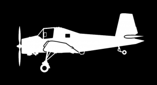 sticker Z-37 Čmelák (15cm white)