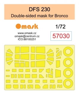57030 1/72 DFS 230 double-sided mask (for Bronco)
