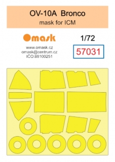 57031 1/72 OV-10A Bronco mask (for ICM)