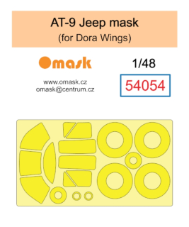 54054 1/48 AT-9 Jeep mask (for Doram Wings)