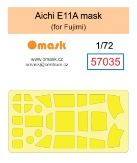 57035 1/72 Aichi E11A mask (for Fujimi)
