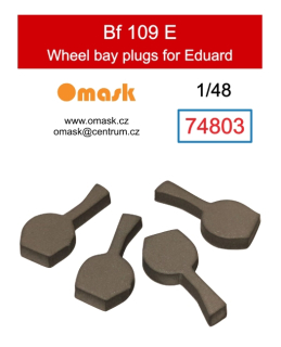 74803 1/48 Bf 109 E wheel bay plugs (for Eduard)