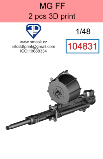 104831 1/48 MG-FF 3D print