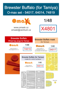 X4801 1/48 Brewster Buffalo O-max set (for Tamiya)