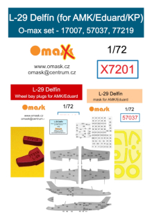 X7201 1/72 L-29 Delfín O-max set (for AMK/Eduard/KP)