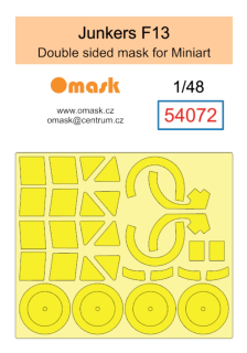 54072 1/48 Junkers F13 mask (for Miniart)