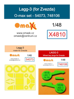 X4810 1/48 Lagg-3 O-max set (for Zvezda)