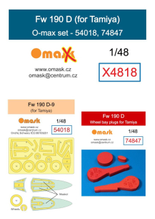 X4818 1/48 Fw 190D O-max set (for Tamiya)