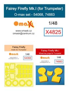 X4825 1/48 Fairey Firefly Mk.I O-max set (for Trumpeter)