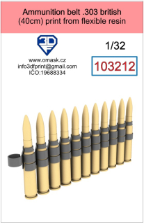 103212 1/32 Ammunition belt .303
