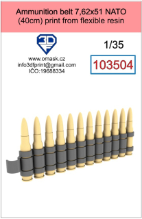 103504 1/35 Ammunition belt 7,62x51 NATO