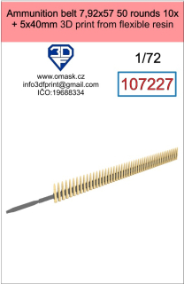 107227 1/72 Ammunition belt 7.92x57