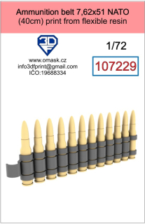 107229 1/72 Ammunition belt 7,62x51 NATO